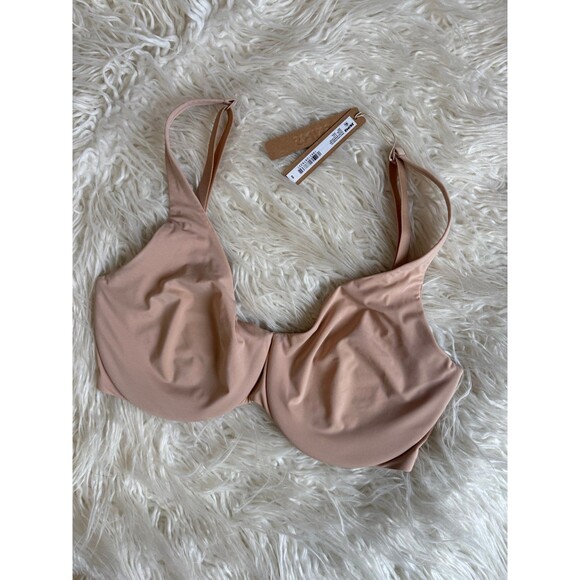 Skims Smoothing Intimates Unlined Minimizer Bra Clay Size 34DDD - Picture 4 of 7